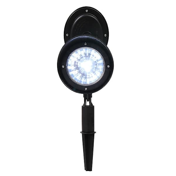 2-pack Solar Powered LED Spotlight Outdoor Garden Yard Landscape Flood Light Waterproof