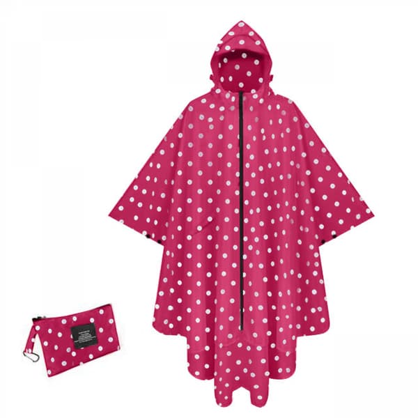 Regnfrakk Mote Unisex Regnponcho Pustende Med Oppbevaringspose