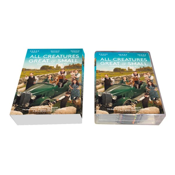 Original American TV Series All Creatures Great and Small Season 1-6, 12 DVDs