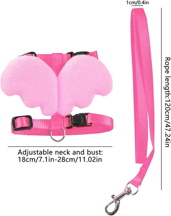 Blå+Rosa 2-pack Kaninsele, Justerbar Kaninsele, Mjuk