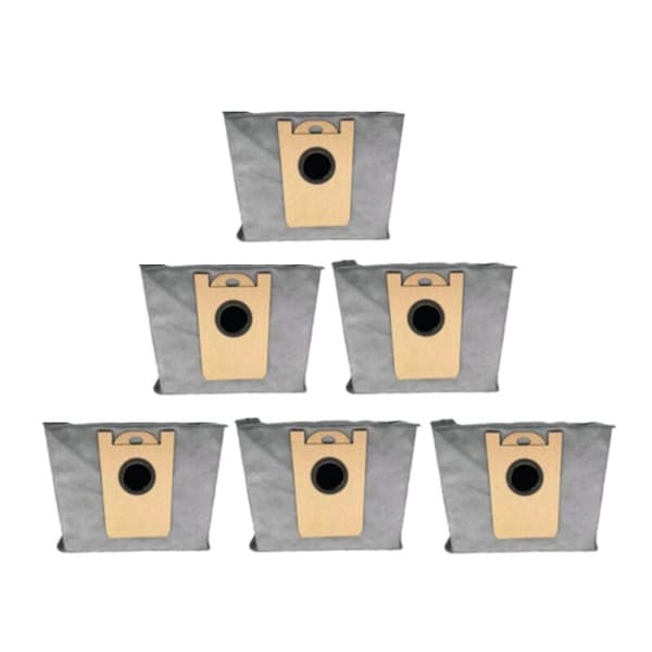 Vacuum Cleaner Bag 6-pack for Robovac LR30 Hybrid Robot Vacuum Cleaner Replacement Waste