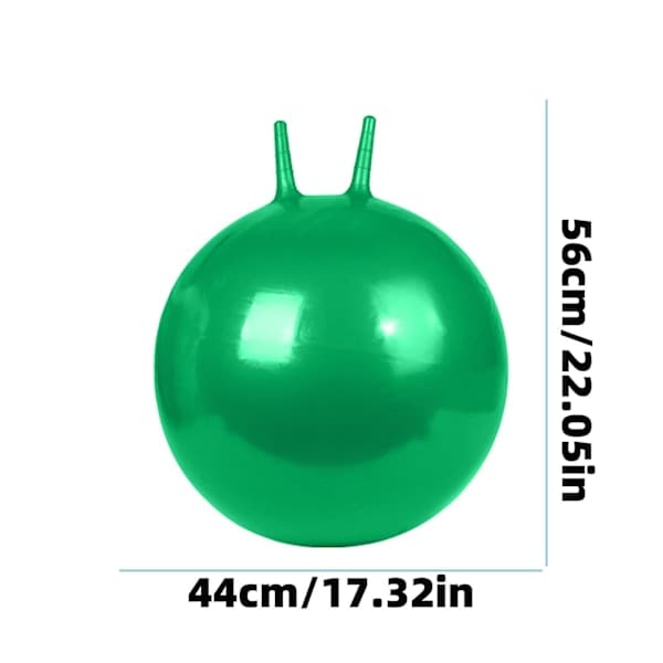 Stor Retro Space Hopper Legebold til Børn og Voksne - Hoppebold til Træning og Leg