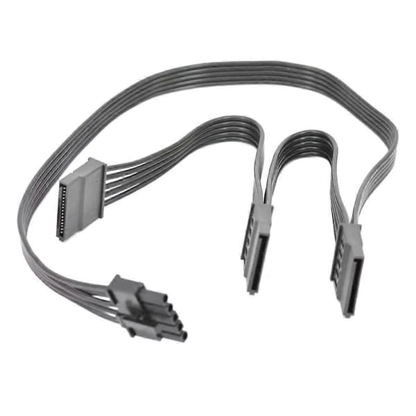 5PIN til SATA 3x 15Pin Strømmodulkabel for V550 V650 V750 V850 700 V1200 80CM [db]