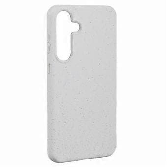 Bulk Purchase Compatible Case for Samsung Galaxy A35 5G Biodegradable Wheat Straw + TPU Eco-Friendly Phone Cover (White)