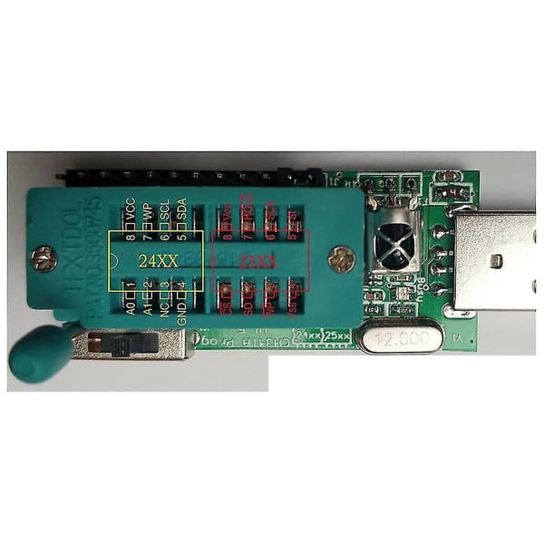 Ch341a Programmer V1.7 1.8v Nivåskift W25q64fw W25q128fw Gd25lq