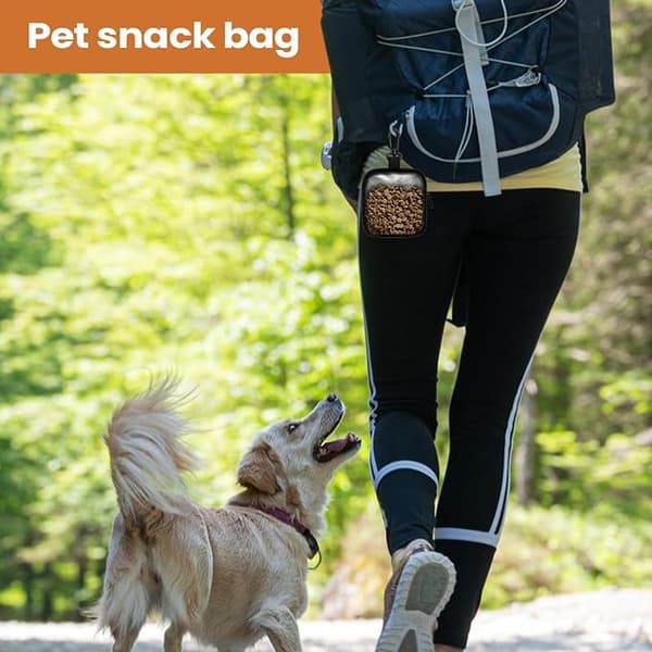 Godbidspose - Perfekt til at pynte, uddele og fodre hunde; også velegnet til kæledyrsvandringer, vandreture og camping
