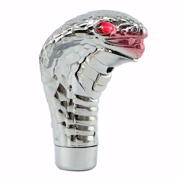 {xj}Ny Universal Krom LED-Øyne Bil Cobra Manuell Girspakknott S