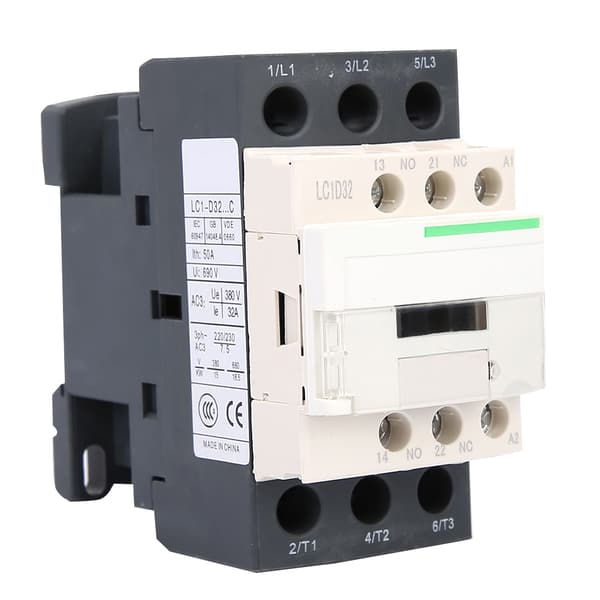 LC1-D NY Electric 50/60Hz 3-Pole Coil AC Contactor 220V 32A