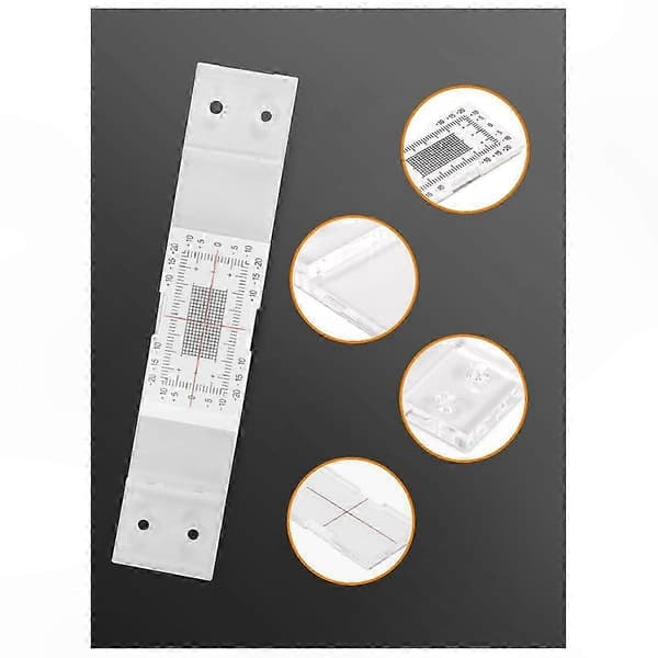4-pack Crack Monitoring Tools, Precision Gauge Compatible with Surface and Corner Measurements
