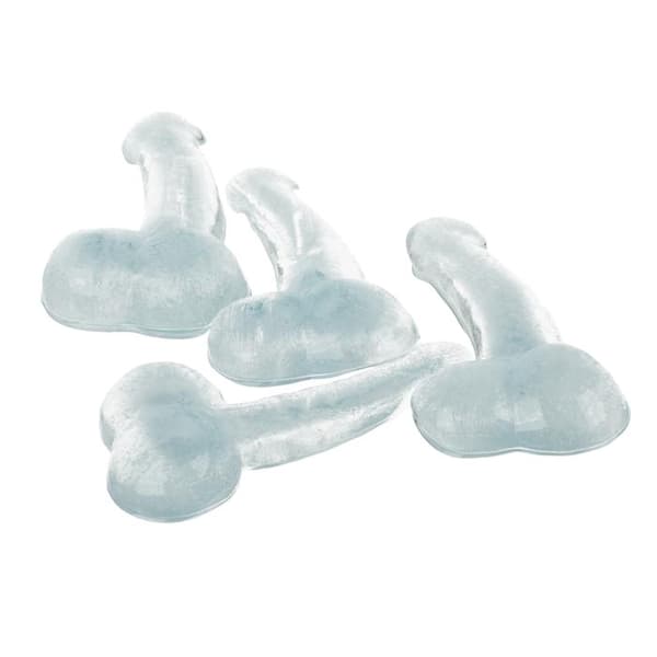 Isform Snopp Figur - Humoristisk form til is og desserter Transparent transparent