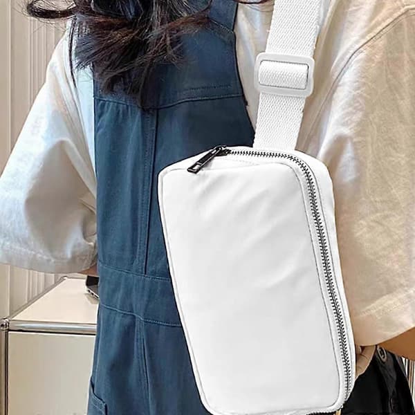 1 stk Bæltetaske til kvinder Trendy mavetasker Crossbody-tasker til kvinder til rejser Træning Løb Vandring til damer Piger