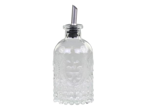 Sukkerstrøer med helletut Chic Antique Transparent Rostfritt stål, Transparent transparent