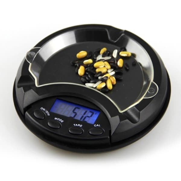 Digital juvelerervekt 0,01g til 500 gram - Askebeger Svart black