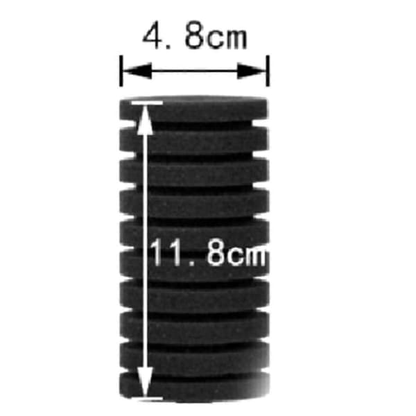 Erstatningssvampe til filter, 4 stk. Akvarium Erstatningssvampe Filter Svampe Til Xy-2822 Svampefilter