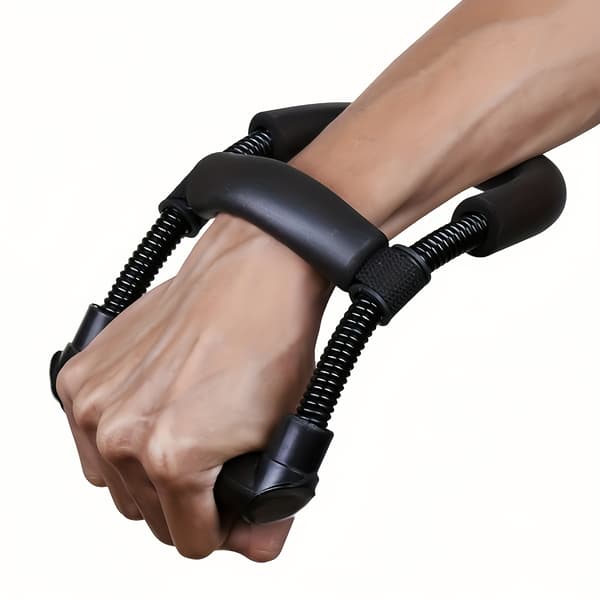 Justerbar Underarmstrener - Justerbar Håndgrepstrener Svart 1 stk