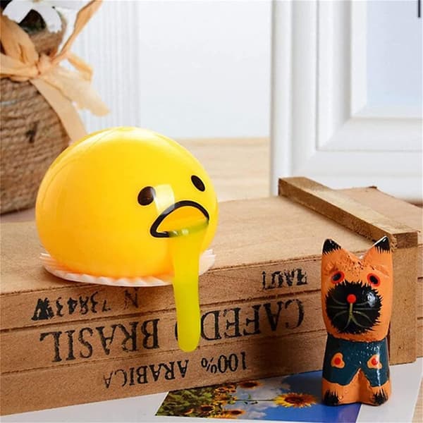 The Vomiting Ball - 3 Pcs Tiktok Vomiting Disgusting Yolk Balls