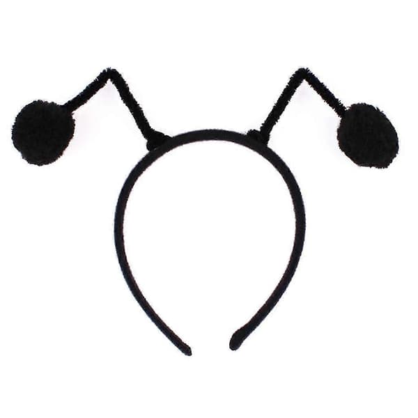 Kvinder Piger Sød Bi Antenner Hårbånd Fluffy Pompom Bold Cosplay Kostume Hår H