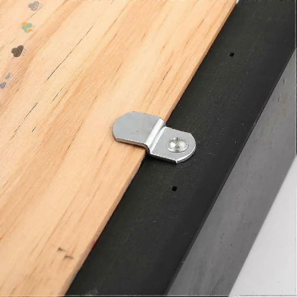 60 stk Canvas Offset Clips Ramklemmer, 1/4 tomme, 1/8 tomme, 1/2 tomme Canvas