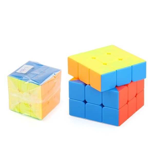 Klassisk Rubiks terning 3x3x3, det originale 3x3 puslespil uden klistermærker