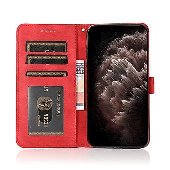 Tofarget skinnveske til iPhone 15 Pro (Brun 1)