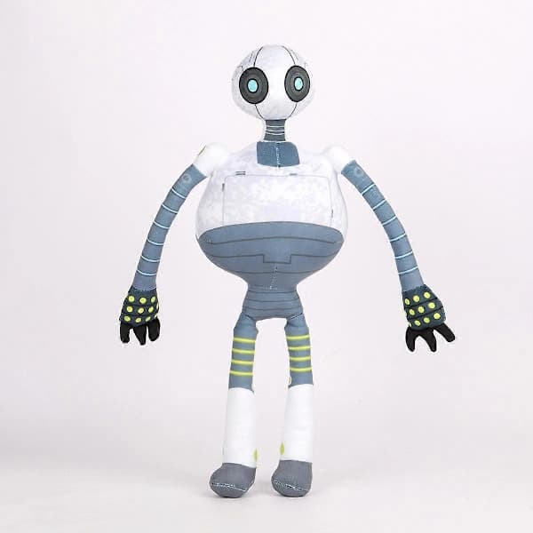The Wild Robot Roz Figur Plyschdocka Anime Film Samling Leksaker Dockpresent 42cm