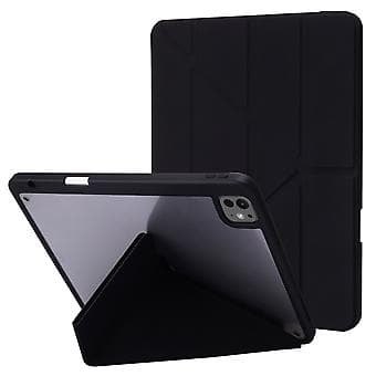 Akryylinen nahkainen tablettikotelo iPad Pro 11 2024:lle (musta)