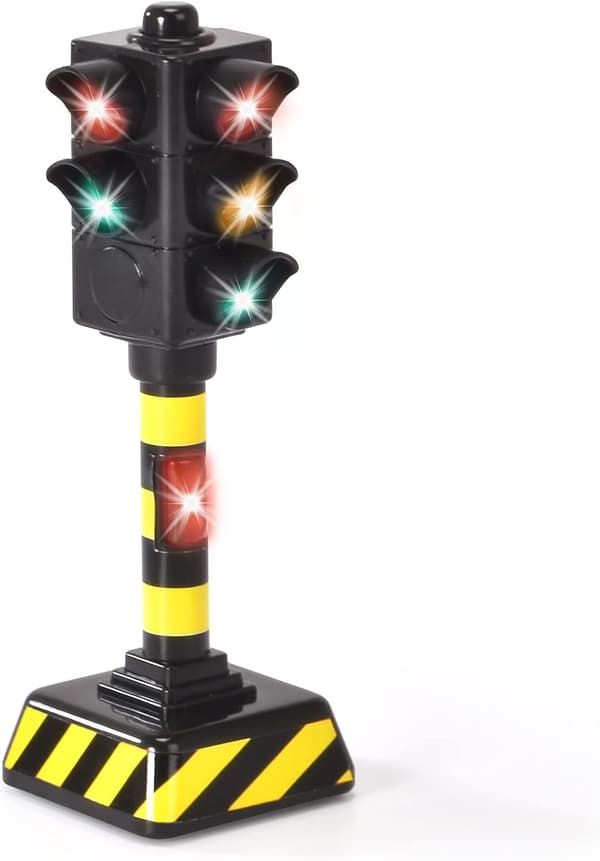 Trafikklys - 12,5 cm - Lyd- og lysfunksjoner - Fra 3 år