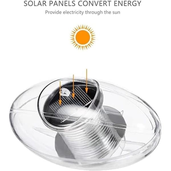 Flydende Poollampe Vandlamper Soldrevet Flydende Bold Boldlampe