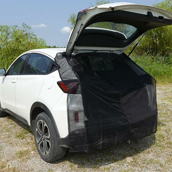 [LD] Tailgate Mosquito Net, Magnetic Trunk Mosquito Net, Universal Sunshade Compatible with SUV XL