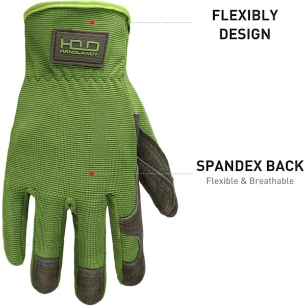 Læderhavehandsker, mekanikerhandsker - Premium spaltlæder (XL) xl xl xl xl