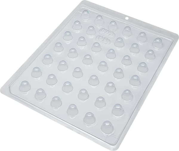 Pralineform kupler sjokoladeform - BWB 06 Transparent transparent