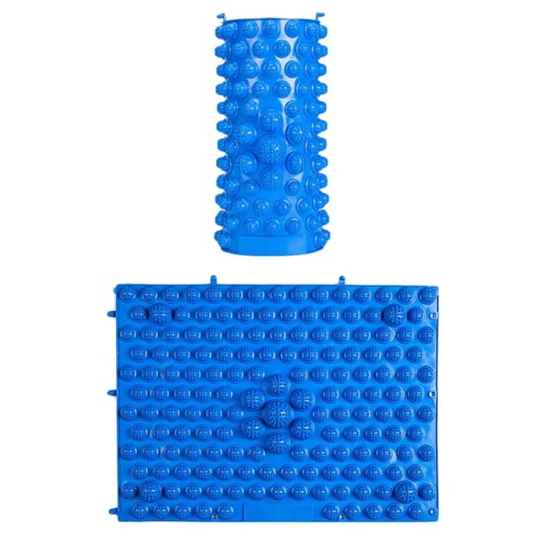 2 Enheder Fodmassagepuder, Trykplader Til Tæer 29*39Cm Blå