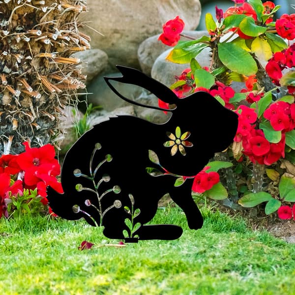 Rabbit Decorative Acrylic Animal Garden Decoration