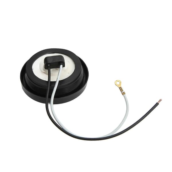 2 tommer rund LED-tilhengerlampe gul sidemarkeringslampe vanntett universell for lastebil buss pickup UTE UTV