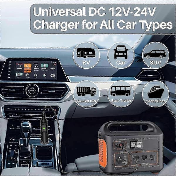 Charger for Jackery Portable Power Station Explorer 1000 300 500 880 550 290 240 160 E160 E240 E300 E500 E550 E880 E1000 Solar