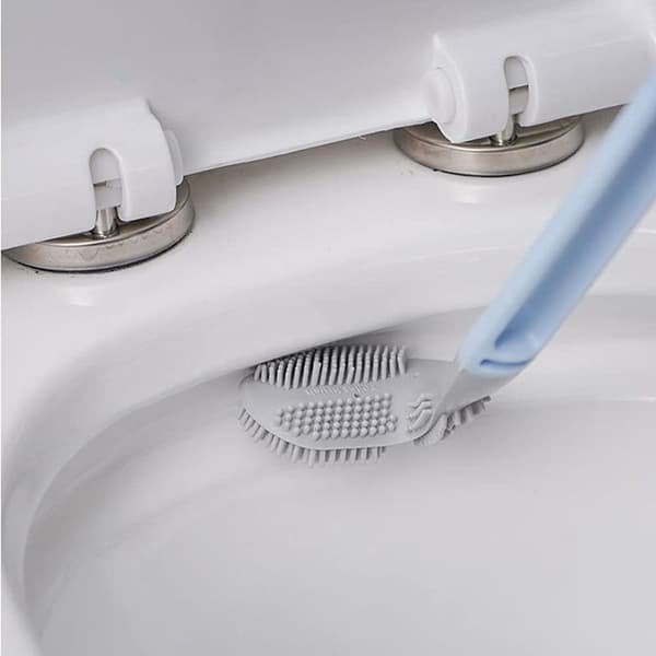 Golf Toilet Brush, Creative Golf Shaped Silicone Toilet Brush