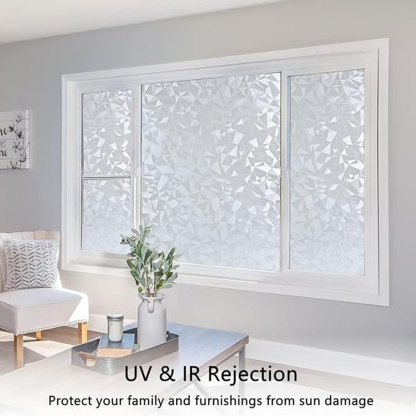 Window Film Electrostatic Film Decorative Window Film Privacy 45cmX2m A A