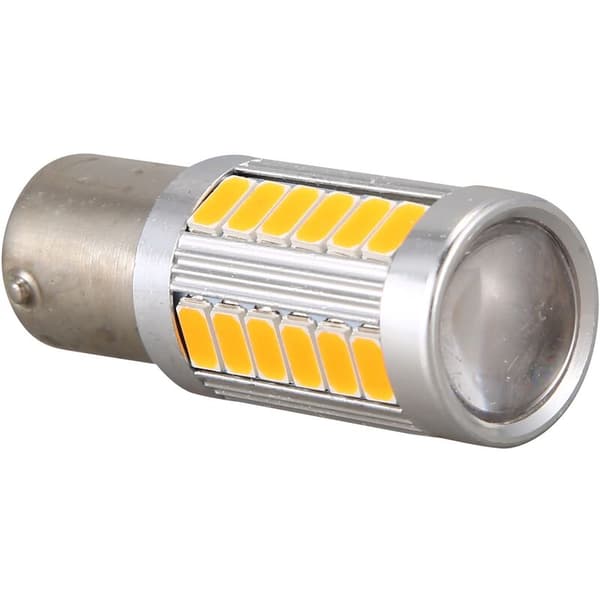 4 stk 1156Py Bau15S Py21W Led 33 Smd Bil Bageste Blinklys Brems Baklys Signallampe Y