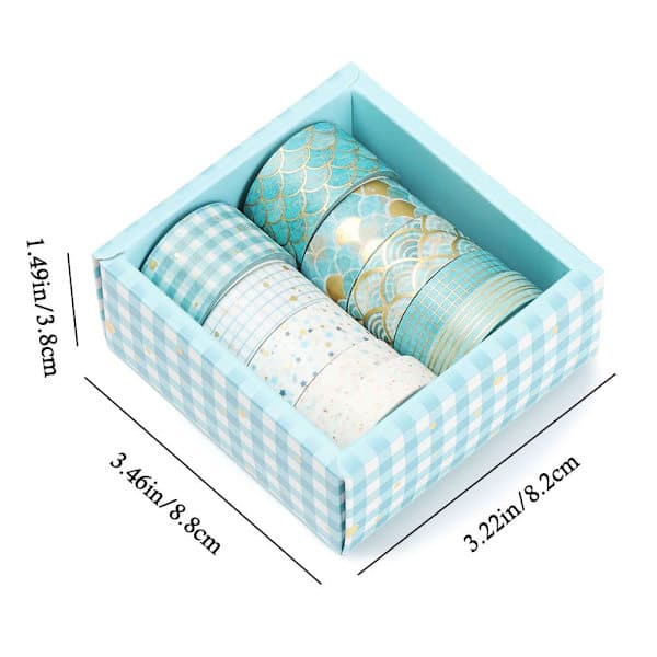 Dekorativ teip Scrapbooking-klistremerke 1 1 1 1
