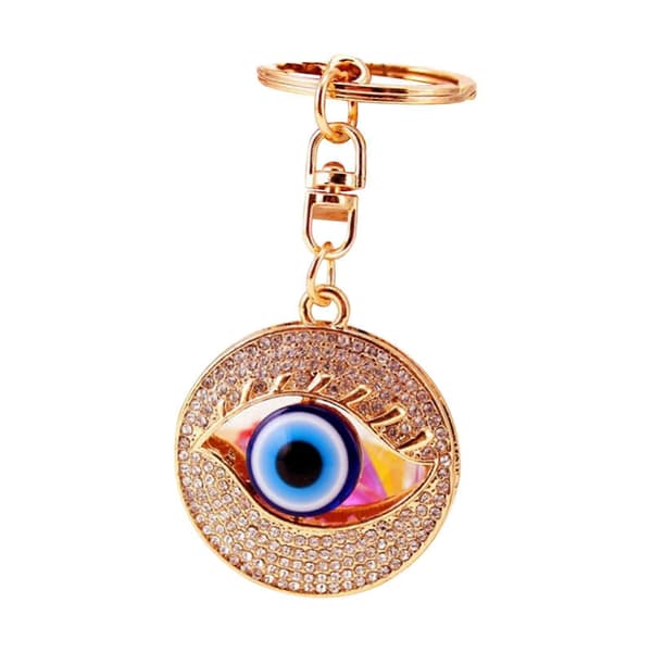 Øje Rhinestone Nøglering Dekoration Bling Nøglering til Rygsæk Pung Kvinder