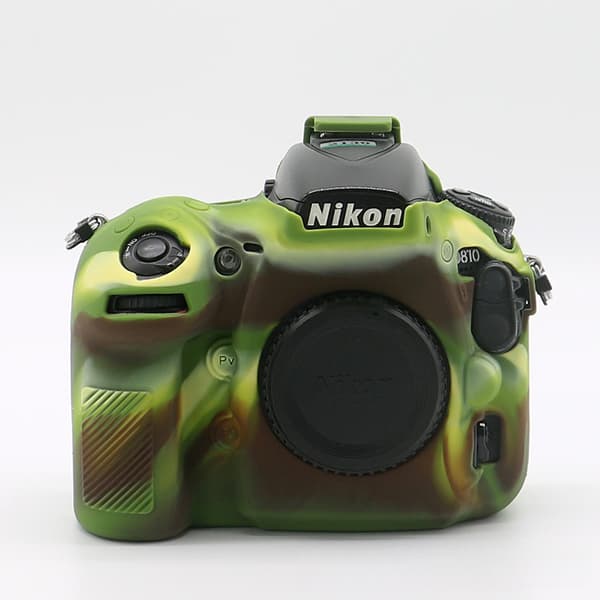 Futteral for Nikon D810 silikonkamerafutteral tilbehør (kamuflasje) (camouflage)