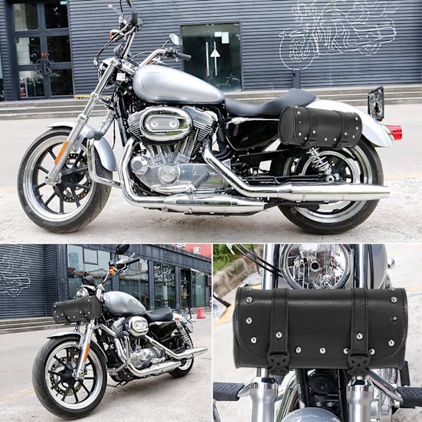 Universal Motorcycle Fork Handlebar Bag Bike Storage Bag Waterproof Bag
