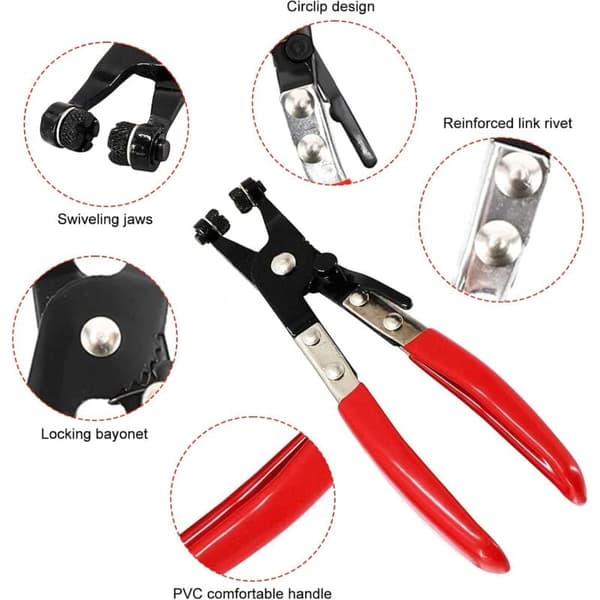 Car Removal Tool Set - Hose Clamp Pliers - Car Repair Hose Clamp Pliers - Comfortable Handle Tool Kit