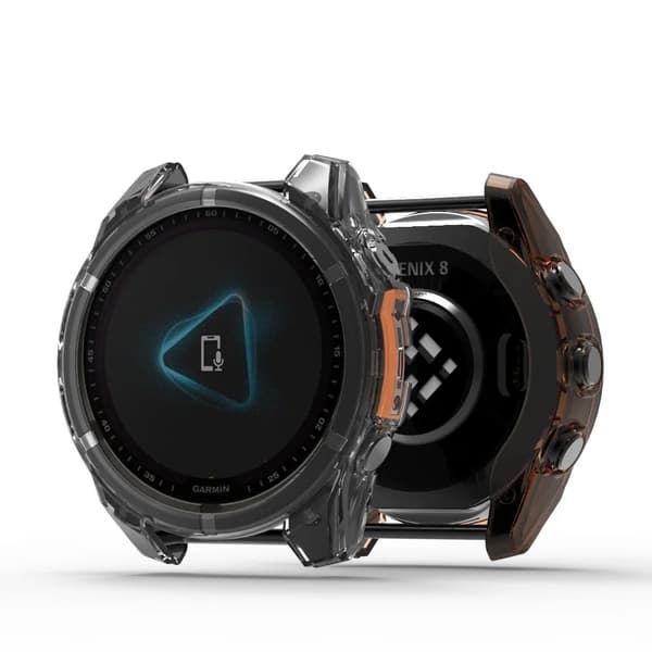 Beskyttelsesveske til Garmin Fenix8 51mm (oransje)