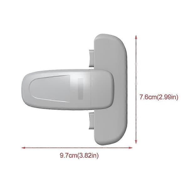 st. Easy-to-install 25mm Refrigerator Locks for Toddlers, No Tools Needed