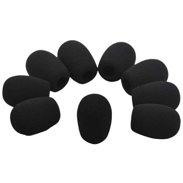 2 st skummikrofonskydd för VideoMicro kondensatormikrofoner, mini skumskydd
