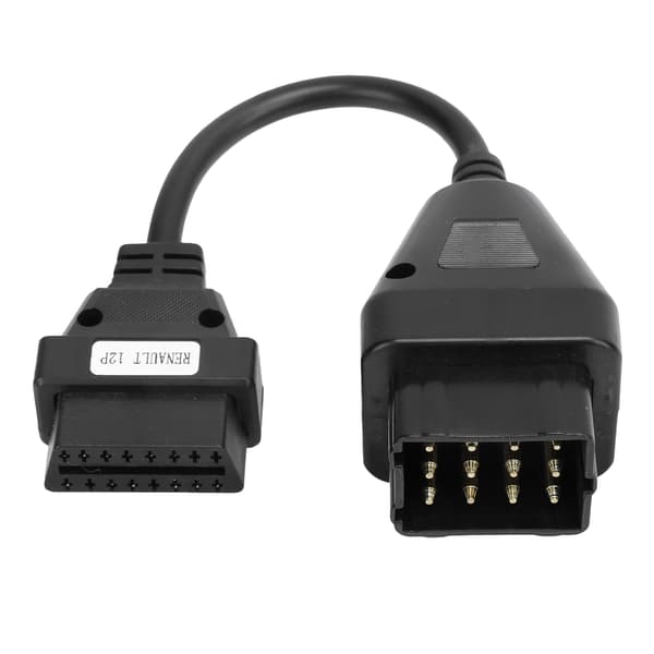 Professional OBD2 Adapter 12 Pin to 16 Pin Car Diagnostic Extension Cable