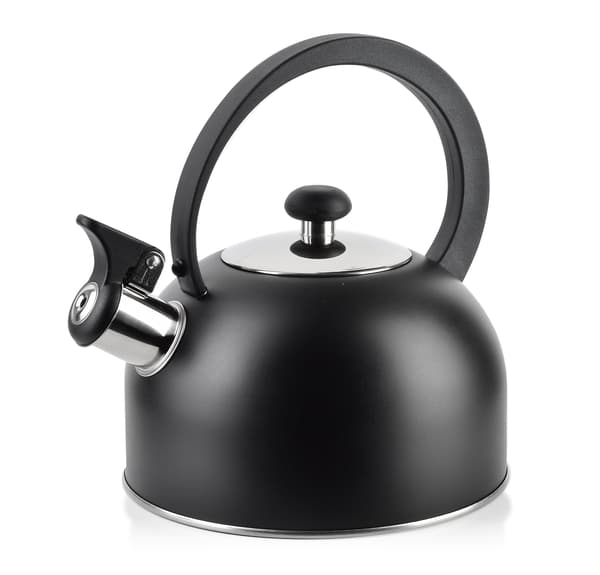 BORYS SVART Kjele 2,0L - Rustfritt stål med ergonomisk håndtak