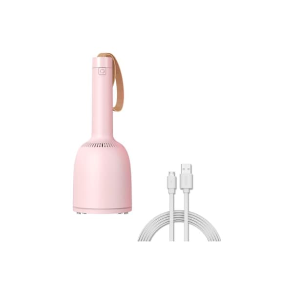 Portable and Convenient Electric Vacuum Cleaner for Home or Office Triomphe (Pink)