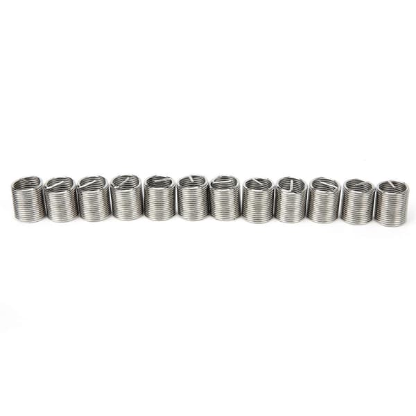 50 stk Gjengeinnsatser Hann Hunn Reduksjonsmutter Reparasjon Rustfritt Stål Trådfeste M10x1x2D